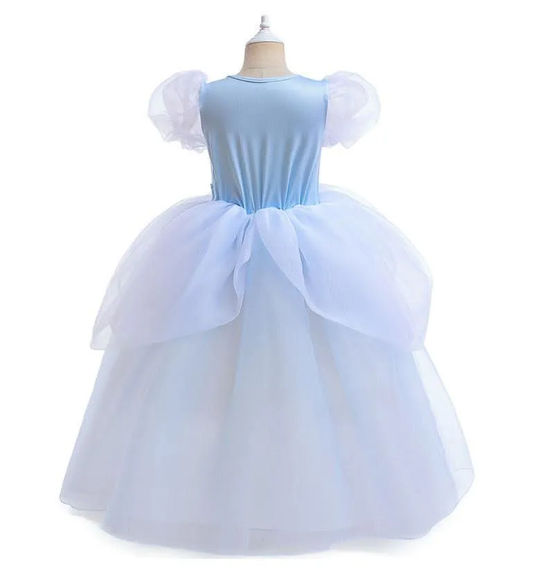 Girls dress Fairy Tale Girls' Gown Exquisite Lace Kids Dress Dreamy Princess Dress