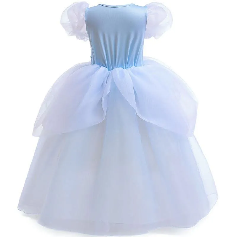 Girls dress Fairy Tale Girls' Gown Exquisite Lace Kids Dress Dreamy Princess Dress