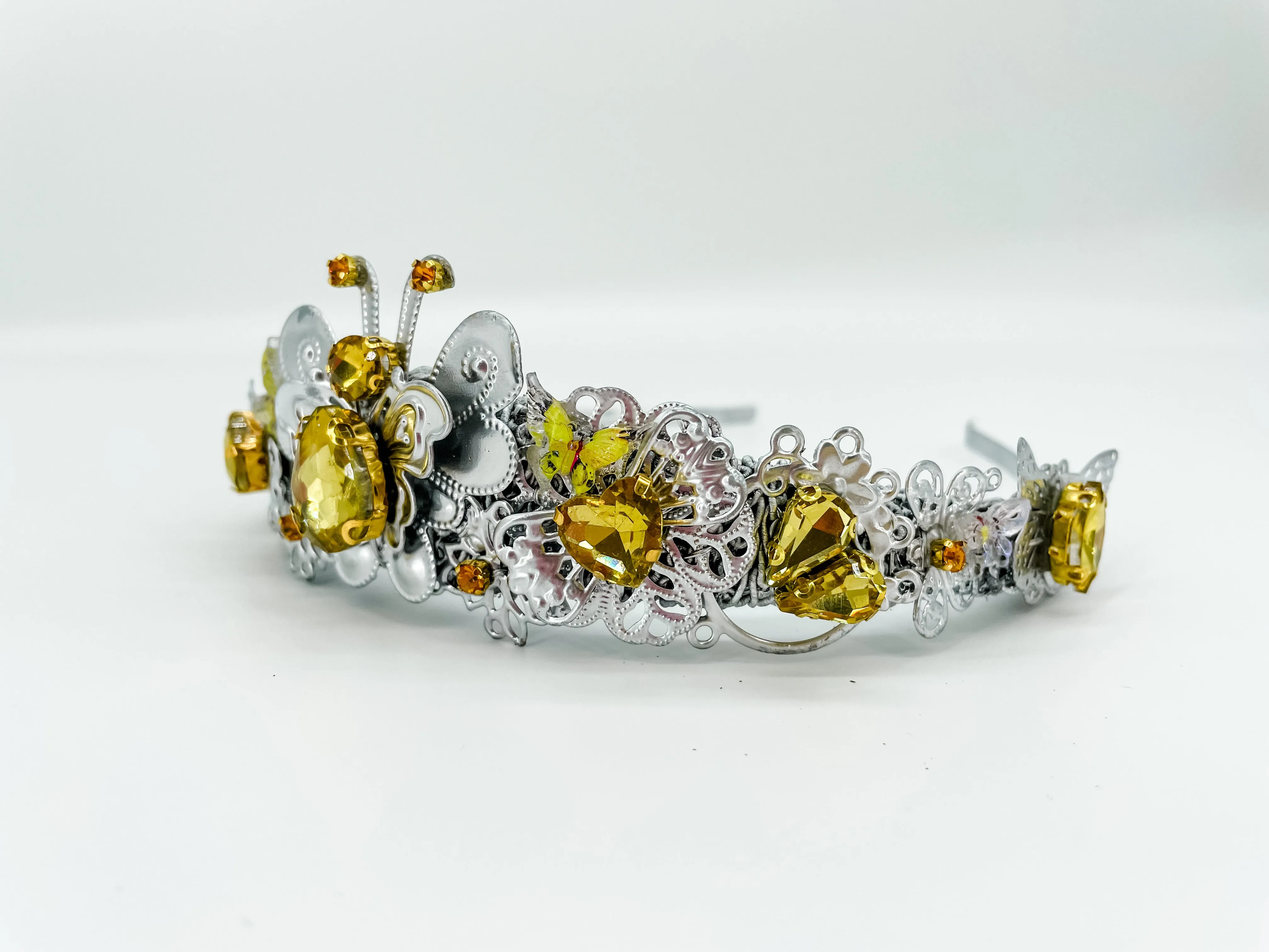 Petit Golden Honey Bee Tiara