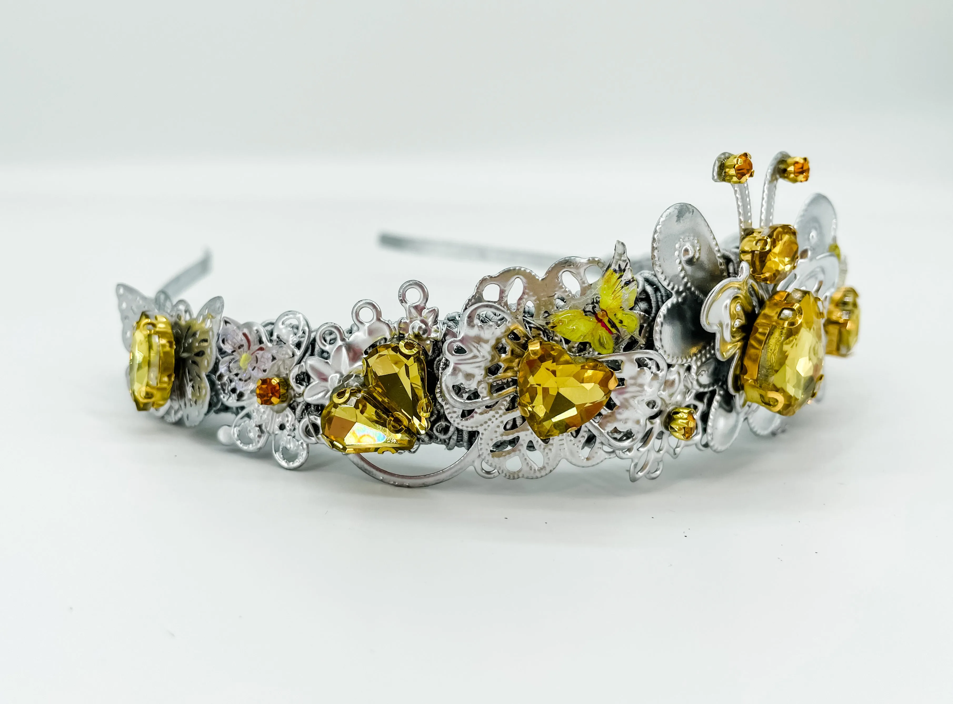 Petit Golden Honey Bee Tiara